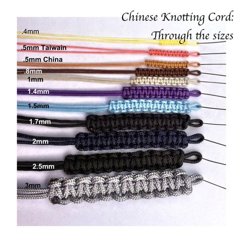 tanglesnknots.com Cord Bracelet Diy, Chinese Knotting Cord, Chinese Knotting, Diy Bracelets With String, Braided Bracelet Diy, Knots Diy, Staining Deck, Bracelets Handmade Diy, Bracelet Craft Diy