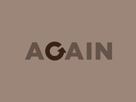 Again verbicon by Haris Jusovic Logo Intelligent, Typographie Logo, Clever Logo Design, Typographie Inspiration, Typographic Logo Design, Inspiration Logo Design, Clever Logo, Text Logo Design, Typographic Logo