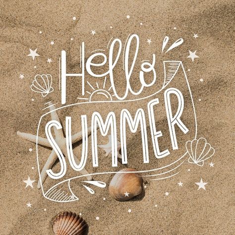 Summer Lettering, Summer Typography, Summer Font, Summer Logo, Summer Writing, T Shirt Logo Design, Shirt Logo Design, Summer Illustration, Holiday Mood
