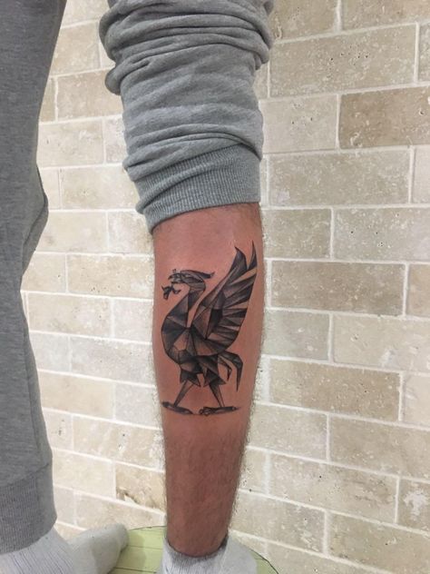 My Liverpool tattoo Liverbird Tattoo Design, Liverpool Tattoo Ideas For Men, Liverpool Tattoo Ideas, Liverpool Tattoo Design, Liverbird Tattoo, Liverpool Tattoos, Ynwa Tattoo, Men Tattoos With Meaning, Lfc Tattoo