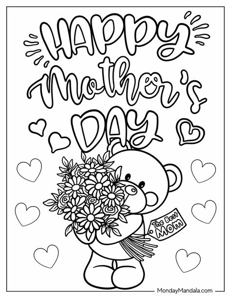 20 Mother's Day Coloring Pages (Free PDF Printables) Mothers Day Sheets For Kids, Mother’s Day Coloring Pages For Toddlers, Happy Mother’s Day Colouring Pages, Mothers Day Printables For Kids, Mothers Day Coloring Pages For Kids, Mother’s Day Coloring Pages For Kids, Mother’s Day Grandma Coloring Page, Mother’s Day Work Sheet, Mother ́s Day Cards For Kids