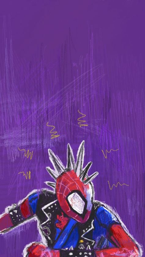 Spiderverse Hobie Wallpaper, Hobie Brown Spider Punk Wallpaper Iphone, Spider Verse Phone Wallpaper, Hobie Brown Lockscreen, Spider Punk Lockscreen, Spiderman Album Cover, Spiderpunk Wallpaper Iphone, Hobie Brown Wallpapers, Spider Punk Wallpaper Iphone