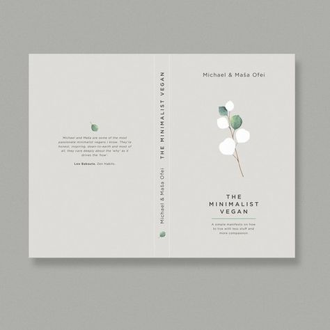 Textbook Cover Design, Textbook Cover, Minimalist Book Cover Design, Minimalist Vegan, Poetry Book Cover, Minimal Book, Graphic Design Book Cover, Minimalist Book Cover, Back Cover Design