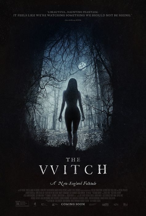 "The VVitch" - A family in 1630s New England is torn apart by the forces of witchcraft, black magic and possession. (2015) The Witch Poster, The Witch 2016, The Witch Movie, The Witch Film, The Vvitch, Zombie Land, Film Horror, Bon Film, Tv Program