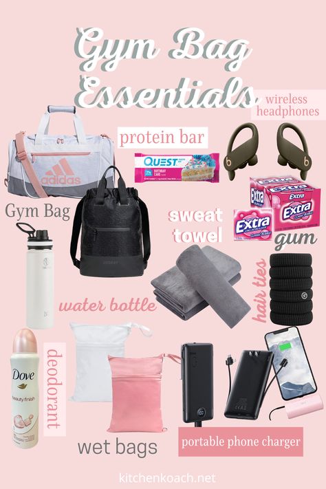 14 items everyone women should have in thier gym bag, workout bag essentials for women What To Put In Your Gym Bag For School, Athletic Bag Essentials, Workout Things To Buy, Gym Neccesities, Best Sports For Girls, What To Have In Your Gym Bag, Shower Bag For Gym, Things To Take To The Gym, Gym Bag Checklist Women