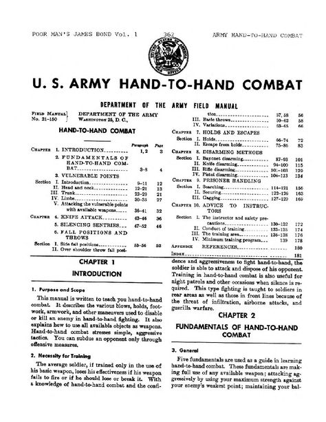 FM 21 150 Hand to Hand Combat 1954 : Free Download, Borrow, and Streaming : Internet Archive Texts, Combat Applications Group, Space Soldier, Hand To Hand, Hand To Hand Combat, Combat Training, Call Of Duty Ghosts, Internet Archive, The Borrowers