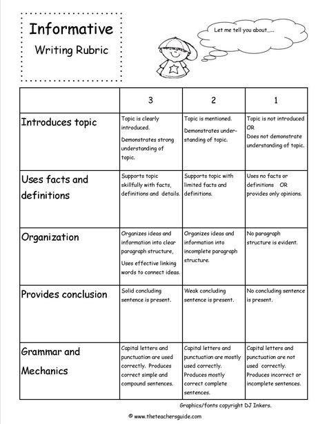 informative writing rubric Paragraph Writing Worksheets, Text Features Worksheet, Informative Writing, Second Grade Writing, Language Arts Worksheets, Informative Essay, Writing Lesson Plans, 3rd Grade Writing, 2nd Grade Writing