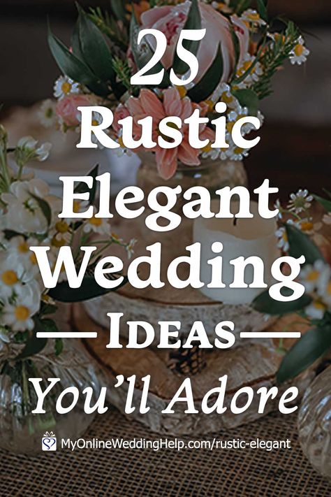 These country theme wedding ideas are both rustic and elegant. I like number 19 the best, which is a memorial ... #RusticWedding #ThemeWedding #WeddingIdeas #CountryWedding Classic Rustic Wedding Decoration, Luxury Rustic Wedding Decor, Rustic Outdoor Wedding Table Decor, Rustic Meets Elegant Wedding, Rustic But Elegant Wedding Decor, Country Weddings On A Budget, Outdoor Weddings Rustic, Rustic Formal Wedding, Elegant Country Wedding Ideas