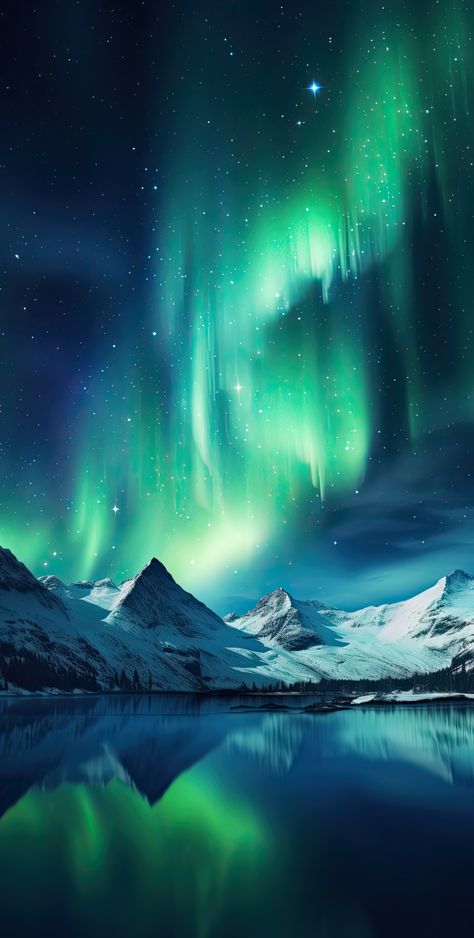 Aurora Borealis Hd Wallpapers, Aurora Borealis Wall Mural, Mountains Northern Lights, Aurora Lights Wallpaper, Northern Lights Iphone Wallpaper, Northern Lights Bedroom Theme, Aroura Borealis Wallpaper, Aurora Lights Aesthetic, Aurora Borealis Photography