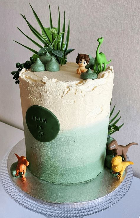 The Good Dinosaur Theme Cake Ideas Images (Birthday Cake Pictures) Dinosaur Cake Design, Dinosaur Birthday Cake Ideas, Good Dinosaur Cake, Dinosaur Theme Cake, The Good Dinosaur Cake, Theme Cake Ideas, Dinosaur Birthday Cake, Marvel Cake, Good Dinosaur