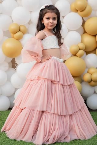 Lehenga Choli For Kids Girl, Lehenga Design For Kids Girl, Choli Patterns For Lehenga, Baby Choli Designs, Party Wear Lehenga For Kids, Baby Girl Lehenga Designs, Baby Lehnga Design, Baby Lehenga Designs, Girls Lehenga Designs Kids