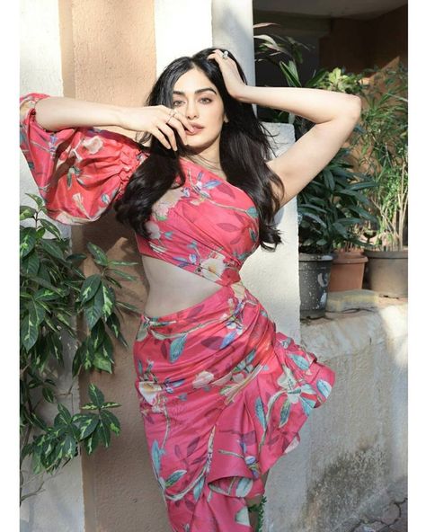 Sizzling Adah Sharma | TeluguBulletin.com Bollywood Stars, Wamiqa Gabbi, Dark Armpits, Adah Sharma, Girls Red, Female Fitness Model, Women Photography Poses, Women In Lingerie, Red Outfit