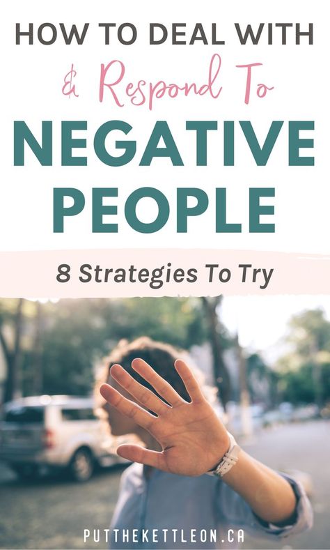 Try these 8 tips on how to deal with negative people so you can avoid toxic people in your life. Whether it's negative people at work or you're in a relationship with a negative person these tips will help you respond, avoid or ignore their behaviors. Negative people can drain you and are not good for your mental health, so try these tips to help you distance yourself. Negative Complaining People, People Who Are Negative Quotes, How To Avoid Negativity, How To Avoid Negative People, How To Disconnect From People, How To Deal With Negative People At Work, How To Deal With Negative People, How To Respond To Negative People, Dealing With Negative People Quotes