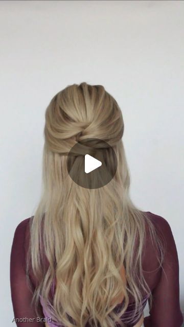 Half Up Down Hairstyles Wedding, Step By Step Bridesmaid Hairstyles, Easy Half Up Half Down Hairstyles For Wedding, Easy Elegant Half Up Hairstyles, Long Hairstyles For Fine Hair Half Up, Fine Hair Wedding Styles Half Up, Easy Half Up Half Down Tutorial, Prom Hairstyles For Thick Long Hair Half Up Half Down, Easy Bridesmaid Hairstyles Half Up Half Down