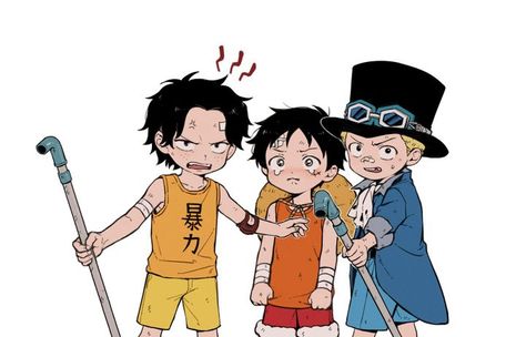 Trio Asl, Sabo One Piece, رورونوا زورو, Ace Sabo Luffy, Ace And Luffy, One Piece Meme, One Piece Crew, One Piece Ace, One Piece Funny