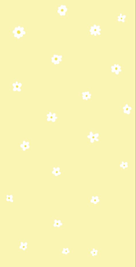 Yellow Daisy Background, Cute Yellow Flower Wallpaper, Yellow Floral Wallpaper Iphone, Light Yellow Background Aesthetic, Light Yellow Wallpaper Iphone, Yellow Daisy Aesthetic Wallpaper, Yellow Spring Wallpaper, Daisy Background Wallpapers, Daisy Aesthetic Wallpapers