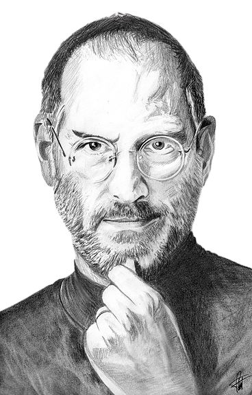 Croquis, Steve Jobs Drawing, Steve Jobs Photo, Steve Jobs Apple, Steve Wozniak, Rose Flower Pictures, Pencil Shading, Hd Background, Graphic Design Tips