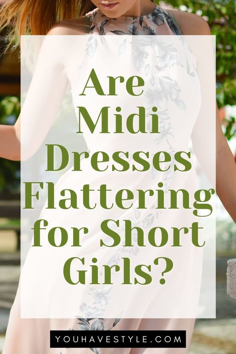 Midi Dresses Petite, Midi Dress For Short Girl, Casual Petite Dresses, Floral Dress Petite, Short Girl Midi Skirt, Midi Dress Short Girl, Dress Ideas For Petite Women, Midi Skirts For Short Women, Semi Formal Dresses For Petite Women