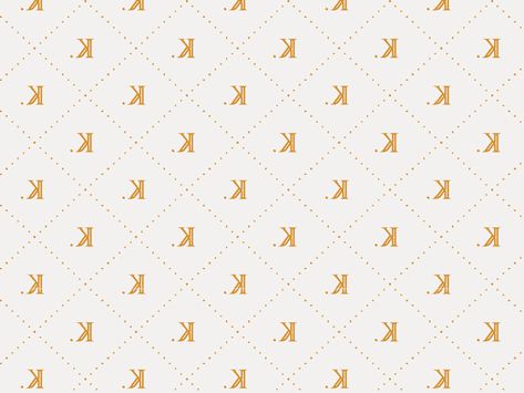 K.Walker Collective Pattern by FRNCHQUART Studio Graphic Design Posters, Monogram Pattern Design, Hijab Design, K Logos, Hijab Designs, Monogram Pattern, Graphic Design Fun, Logo Pattern, Silver Spring