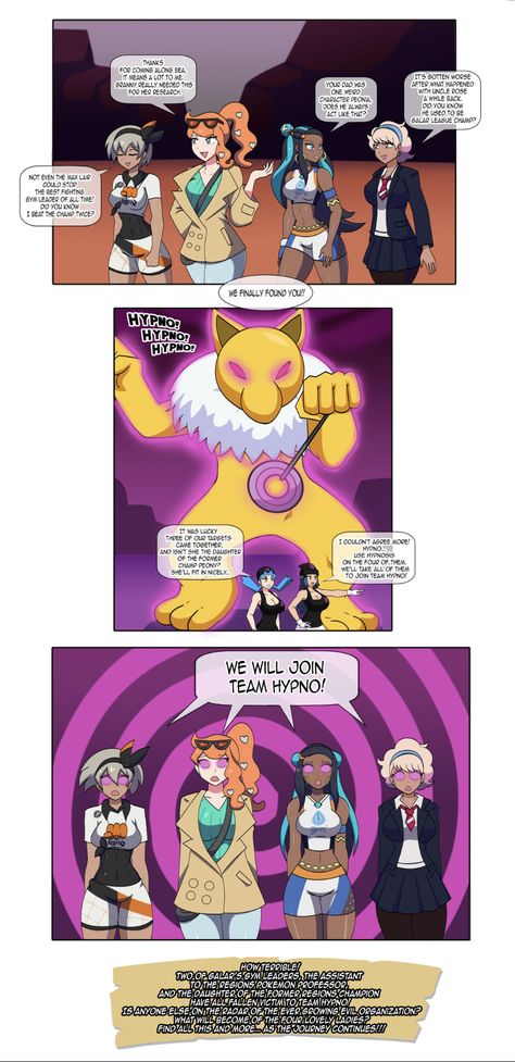 Team Hypno Pokemon, Hypnosis Art Deviantart, Hypnosis Comic, Team Hypno, Hypno Comic, Hypnotize Me, Crazy Tattoos, Anime Rules, Stepford Wife