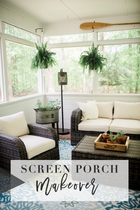 Screen Porch Ideas, Screened In Porch Furniture, Sunroom Remodel, Car Porch, Indoor Porch, Screened Porch Decorating, Three Season Porch, Screened Porch Designs, Four Seasons Room