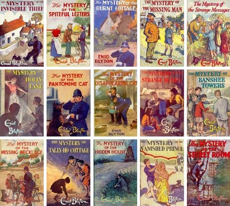 Putting the Five Find-Outers books in order, part 3 – World of Blyton Enid Blyton Books, Hidden House, Bike Horn, Enid Blyton, Feeling Excited, Best Mysteries, Secret Rooms, Least Favorite, Book Cover Art