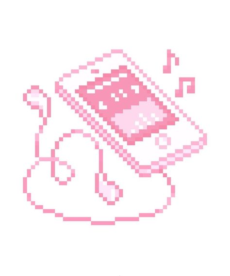 pink music spotify pixel app icon/widget for pink phone theme!! #pink #widget #icon #theme #webcore #cybercore #kawaii #cutecore Cross Stitch, Pixel Art, Grid Heart, Heart Iphone Wallpaper, Pixel Art Grid, Wallpaper Phone, Phone Themes, Fun Games, Iphone Wallpaper