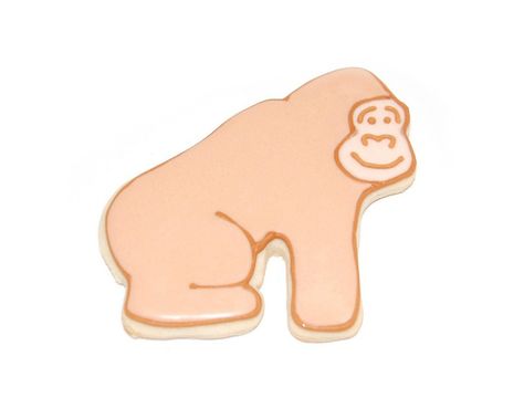 Gorilla Cookie Birthday Cookies, Decorated Cookies, Gorilla Cookies Decorated, Goodnight Gorilla, Cookie Board, Animal Cookies, Cookies Decorated, Drink Ideas, Wild Ones