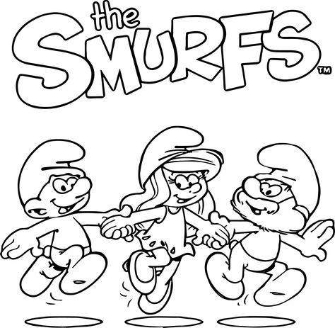awesome Smurf The Smurfs Coloring Page The Smurfs Coloring Pages, Smurfs Colouring Pages, The Smurfs Drawing, Smurfs Tattoo, Smurf Drawing, Smurfs Coloring Pages, Smurfs Drawing, Finding Nemo Coloring Pages, Lady Cartoon