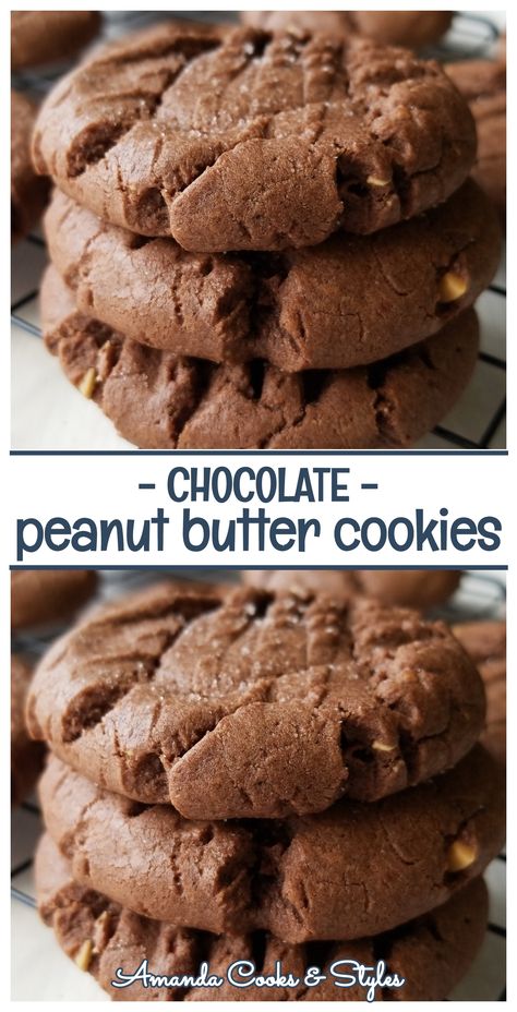 Soft Chocolate Peanut Butter Cookies, Pie, Chocolate Peanut Cookies, Chocolate Peanut Butter Crumble Cookie, Peanut Butter Cocoa Cookies, Triple Peanut Butter Cookies, Peanut Butter Chocolate Cookies Recipe, Peanut Butter Walnut Cookies, Chocolate Covered Peanut Butter Cookies