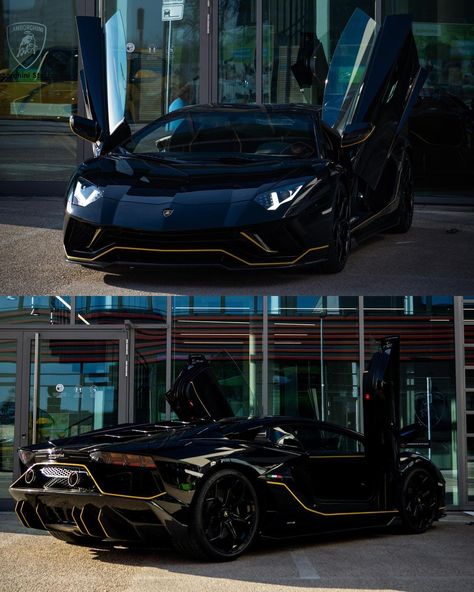 Lamborghini Specs on Instagram: “This Lamborghini Aventador Ultimae features Nero Noctis paint (code LY9B), shiny black forged Leirion 20”/21” wheels with black center lock…” Lamborghini Aventador Ultimae, Black Lamborghini, Life Manifestation, Life Quotes Inspirational Motivation, Most Paused Movie Scenes, Paint Code, Lamborghini Huracan, Carbon Black, Black Car