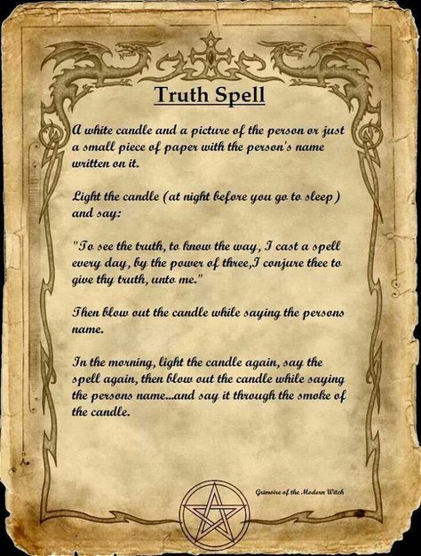 Truth Spell Truth Spell, Halloween Spell Book, Halloween Spells, Under Your Spell, Magic Spell Book, Magick Spells, Wiccan Spell Book, Witch Spell Book, Witch Spell