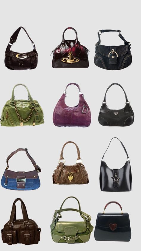 Y2k Dior Bag, Vintage Bags Outfit, Prada Vintage Bag, Dior Vintage Bag, 90s Handbags, Vintage Dior Bag, Vintage Prada Bag, الشموع اليابانية, Y2k Purse