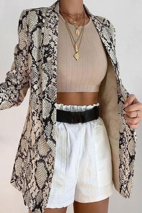 White Blazer Women, Leopard Jacket, Corset Bustier, Long Sleeve Blazers, Winter Coats Jackets, Printed Blazer, Long Sleeves Coats, Casual Blazer, Oversized Blazer