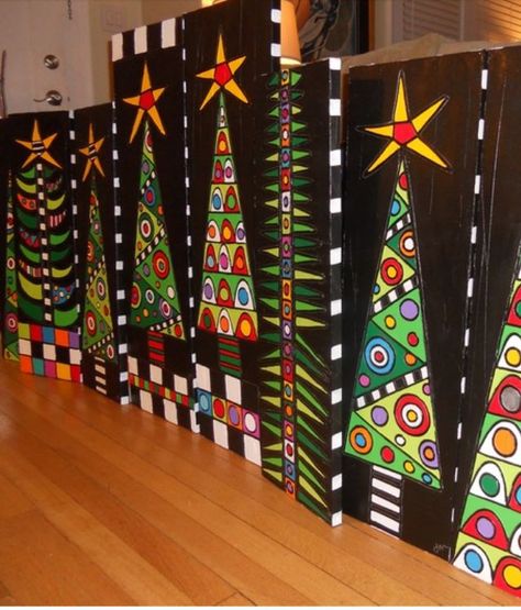 Geometry Christmas Tree, Christmas Art Projects, Winter Art Projects, Christmas Program, Christmas Tree Art, Christmas Concert, Christmas Craft Ideas, Christmas School, Christmas Classroom