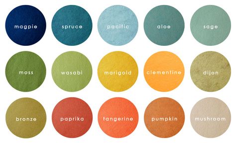 Love the colors! Saw this on Kelly Purkey's blog! :) Mid Century Color Palette, Scheme Color, Interior Painting, Dark Interiors, Interior Paint Colors, Painting Bathroom, Living Room Paint, Earthy Colors, Lounge Room