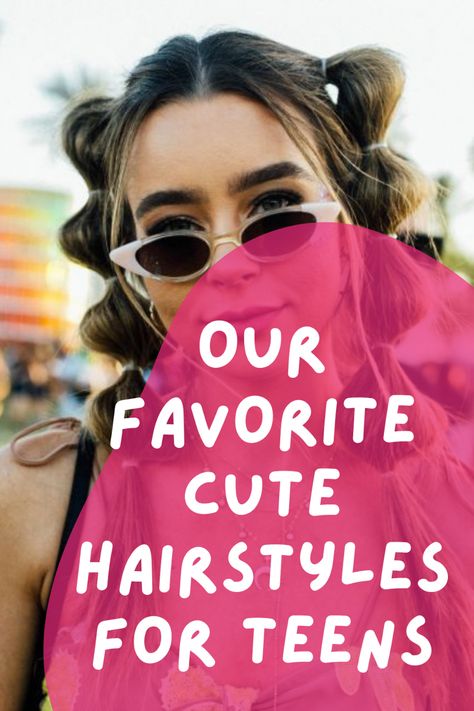 Easy Teen Hairstyles, Teen Girl Haircuts, Middle School Hairstyles, Teen Haircuts, Teenage Girl Hairstyles, Picture Day Hair, Kids Easter Hairstyles