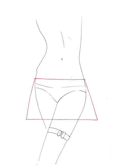 How to draw ruffle skirt step 1 Draw Ruffles, How To Draw Ruffles, Ruffles Drawing, How To Draw Skirt, I Draw Fashion, Draw Clothes, Draw Fashion, Cloth Design, Ruffle Shirt