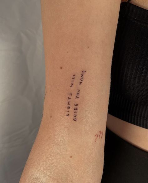 Patchwork Tattoo Small, Aesthetic Patchwork Tattoo, Simplicity Tattoos, Harry Styles Inspired Tattoos, Coldplay Tattoo, Aesthetic Patchwork, Music Quote Tattoos, Tattoo Fixes, Fix You Coldplay