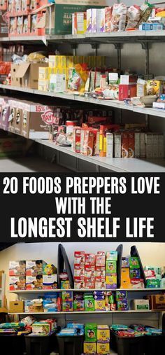 What foods have the longest shelf life? Preppers Pantry, Emergency Preparedness Food, Emergency Prepardness, Emergency Food Storage, Long Term Food Storage, Emergency Kits, Winter Survival, Emergency Preparedness Kit, Survival Supplies