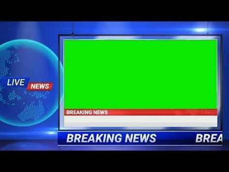 Breaking News Green Screen, News Green Screen, News Frame, Greenscreen Ideas, Free Green Screen Backgrounds, Banner Template Photoshop, Chroma Key Backgrounds, Berita Tv, Green Screen Photo