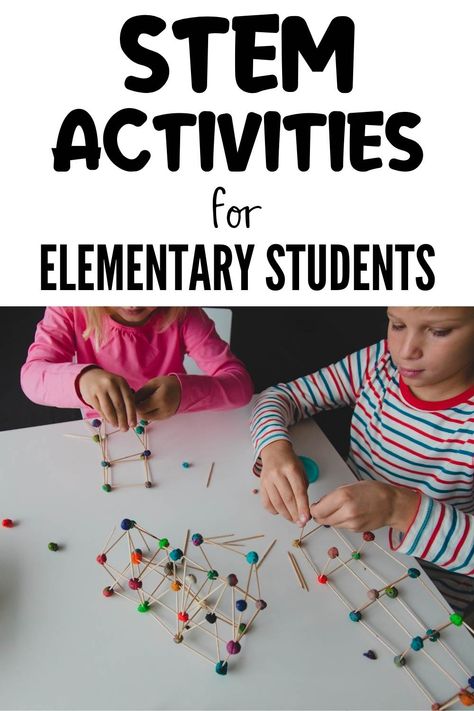 Steam Learning Activities, Problem Solving Activities For Kids Critical Thinking, Steam Activities For Elementary Students, Steam For Elementary Students, Student Activities Elementary, Steam Night Activities, Engaging Activities For Kids, Preschool Problem Solving Activities, Elementary Kids Activities