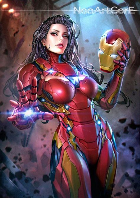 Female Iron Man Suit Iron Men, Marvel Fanart, Iron Woman, Iron Man Avengers, New Avengers, Marvel Fan Art, Pahlawan Super, Comics Girls, Metal Gear Solid