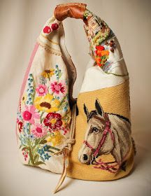 Upcycle Bag, Tapestry Embroidery, Upcycled Bags, Vintage Needlework, Diy Sac, Upcycled Bag, Embroidered Handbag, Tapestry Bag, Sewing Purses
