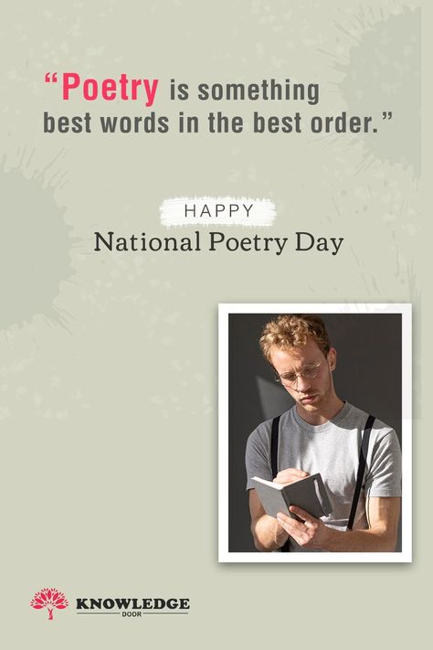 #HappyNationalPoetryDay #poetry #poet #poetrycommunity #poem #inspiration #UK #knowledgedoor Felt, Poetry, Books, Memes, National Poetry Day, Poetry Day, Cool Words, The Uk, Good Things