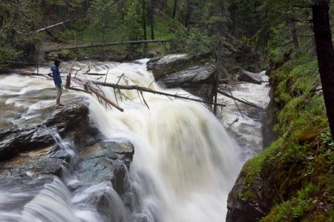 13 Breathtaking Hidden Waterfalls In Montana Eureka Montana, Montana Lakes, Virginia Fall, Famous Waterfalls, Big Sky Montana, Lincoln County, Glacier Park, Yellowstone Park, Largest Waterfall