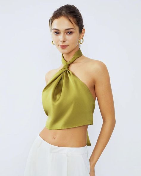 All Posts • Instagram Wrap Tie Top, Satin Button Up, Fit Clothes, Cutout Shorts, Satin Crop Top, Fits Clothes, Long Midi Dress, Short Top, Short Lace Dress