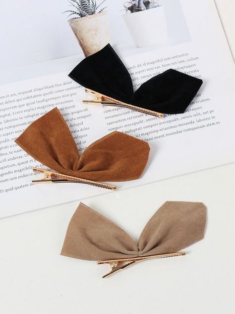 Adult Hair Accessories, Unique Hair Accessories Diy, Ribbon Bow Hair Clips, Hair Clip Design Ideas, Unique Hair Clips, Diy Hair Clips For Women, Diy Hair Clip, Unique Hair Bows, Hair Clip Accessories