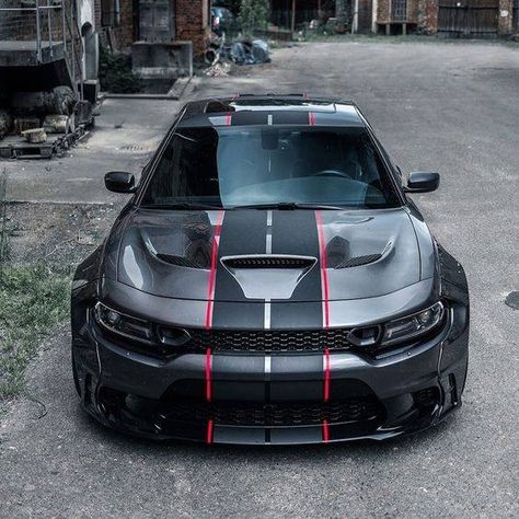 Matte black & Red #charger #stripes #dodge #mopar #srt #scatpack #hellcat #decals #stance #americanmuscle #chargerfam #chargernation #moparornocar #dodgecharger #chargersrt https://buff.ly/2WiLlTo Custom Dodge Charger Hellcat, Dodge Charger Wrap, Wide Body Charger, Dodge Charger Demon, 2006 Dodge Charger Rt, Charger Hellcat, Dodge Charger Sxt, Dodge Charger Hellcat, Charger Srt Hellcat