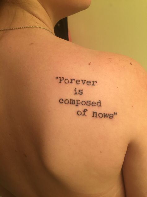 Emily Dickinson quote from John Green's 'Paper Towns' tattoo Paper Towns Tattoo, John Green Tattoo Ideas, Emily Dickinson Inspired Tattoos, Dickinson Tattoo Ideas, Emily Dickinson Tattoo Ideas, John Green Tattoo, John Green Tattoos, Emily Dickinson Tattoo, Dickinson Tattoo